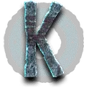 Symbol K na automatu Stormforged