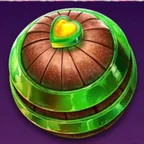 Symbol Zelená čokoláda na automatu Sweet Reward