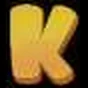 Symbol K na automatu The Dog House Megaways