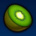 Symbol Kiwi na automatu Turbo Slots