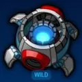 Symbol Wild (Robot) na automatu Turbo Slots