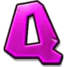 Symbol Q na automatu Volcano Explosive