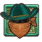 Symbol Bandita na automatu Wanted Dead or a Wild