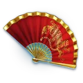 Symbol Vějíř na automatu Water Tiger