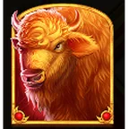 Symbol Bizon na automatu Wolf Gold Ultimate